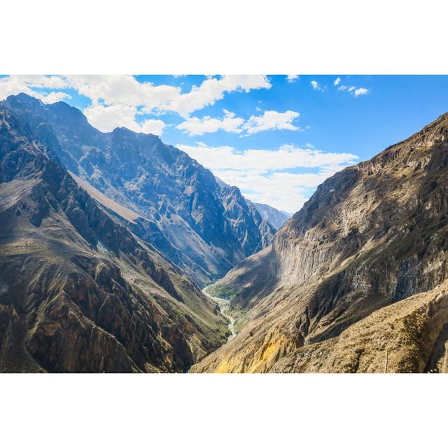 Colca Canyon In Peru - Wrapped Canvas Print Alpen Home Size: 61cm H x 91cm W on Productcaster.