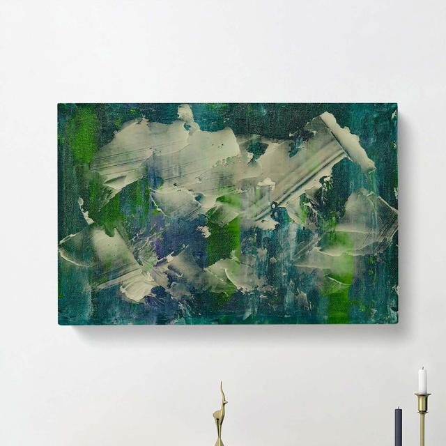 Abstract Art Painting Vol.162 by S.Johnson - Wrapped Canvas Painting Print East Urban Home Size: 50cm H x 76cm W on Productcaster.