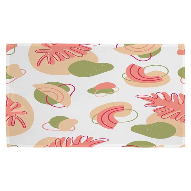 East Urban Home Kitchen Towels - Dovenson Floral Waffle, Set of 3, Polyester on Productcaster.