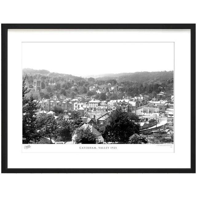 'Caterham, Valley 1925' by Francis Frith - Picture Frame Photograph Print on Paper The Francis Frith Collection Size: 40cm H x 50cm W x 2.3cm D on Productcaster.