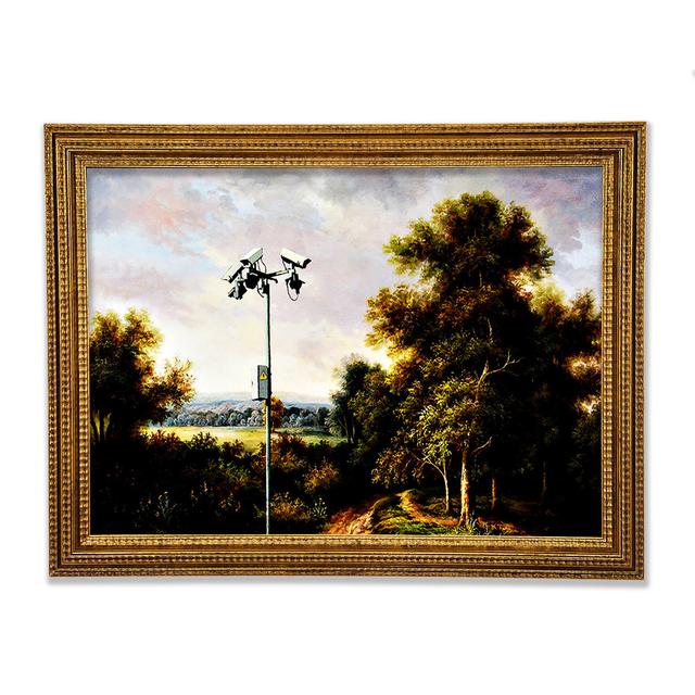 Countryside Cctv - Single Picture Frame Art Prints Rosalind Wheeler Size: 59.7cm H x 84.1cm W x 3cm D on Productcaster.