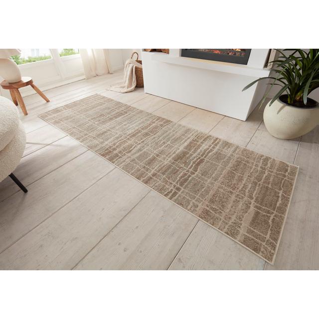 Hanse Home "Jord" rug, hard -wearing flat -woven rug. Modern design, cream for bedrooms, dining rooms, living rooms, children's rooms, hallways and ki on Productcaster.