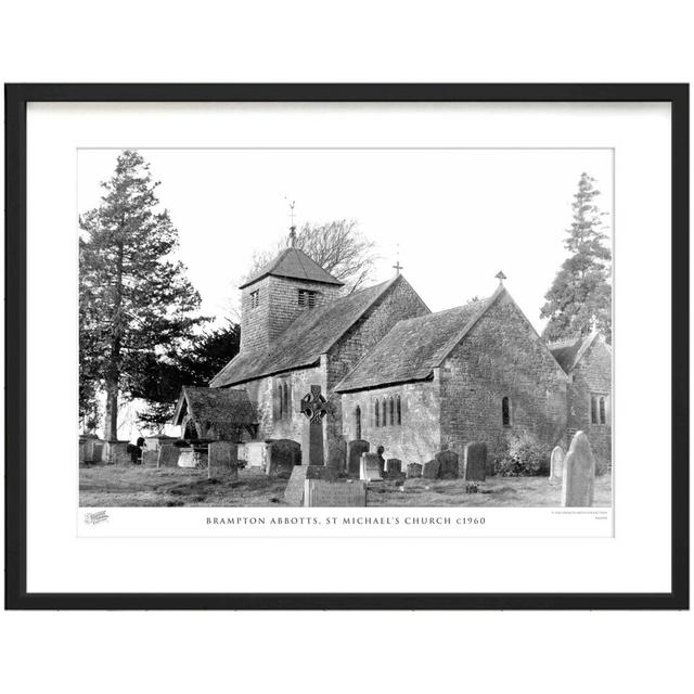 'Brampton Abbotts, St Michael's Church C1960' by Francis Frith - Picture Frame Photograph Print on Paper The Francis Frith Collection Size: 40cm H x 5 on Productcaster.