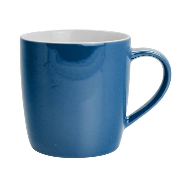 Argon Tableware - Coloured Coffee Mugs - 350ml (Set of 6) Argon Tableware Colour: Navy Blue on Productcaster.