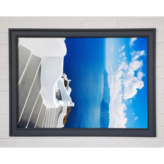 Ocean Steps - Single Picture Frame Art Prints Highland Dunes Size: 42cm H x 59.7cm W on Productcaster.