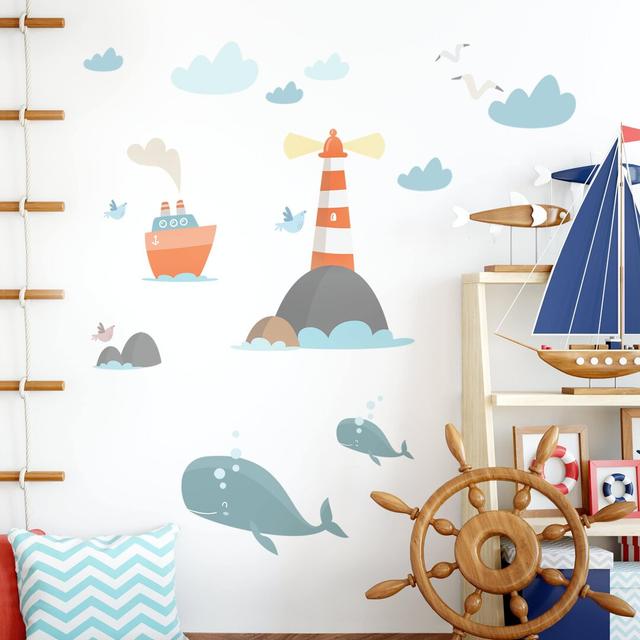 Animals Wall Decal Harriet Bee Size: 30cm H x 40cm W on Productcaster.