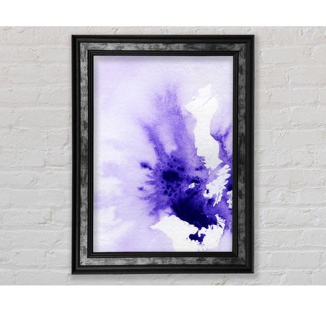 Purple Explosion Framed Print Bright Star Size: 142.2cm H x 84.1cm W x 8cm D on Productcaster.