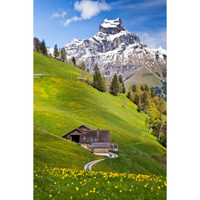 Loudonville Engelberg by Cotswoldcamera - Print Alpen Home Size: 122cm H x 81cm W x 3.8cm D on Productcaster.