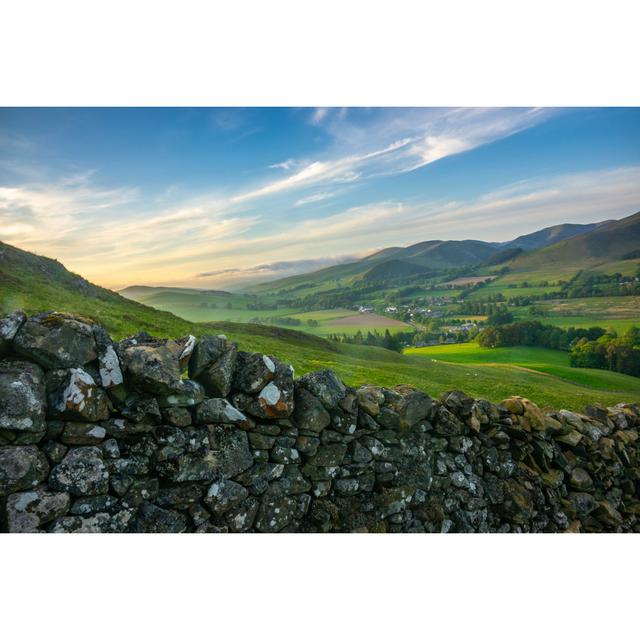 Rolling Scottish Countryside - Wrapped Canvas Print Union Rustic Size: 61cm H x 91cm W x 3.8cm D on Productcaster.