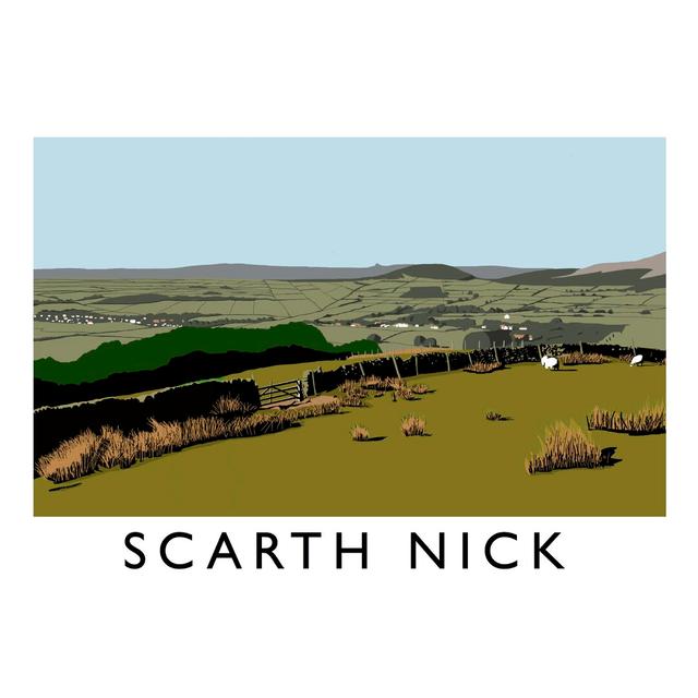 Scarth Nick by Richard O'Neil - Graphic Art Print on Paper East Urban Home Format: No Frame, Size: 40 cm H x 50 cm W x 1 cm D on Productcaster.