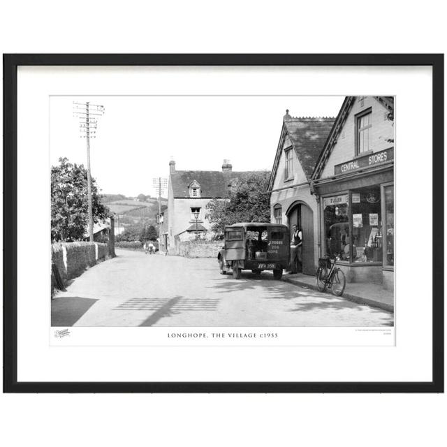 'Longhope, the Village C1955' by Francis Frith - Picture Frame Photograph Print on Paper The Francis Frith Collection Size: 40cm H x 50cm W x 2.3cm D on Productcaster.