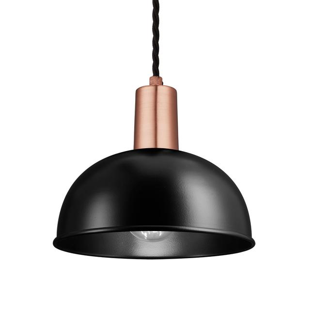 1-Light Cone Pendant Industville Finish: Copper on Productcaster.