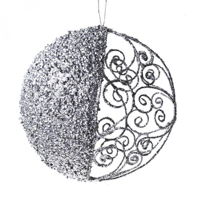 Metal Holiday Shaped Ornament (Set of 2) The Seasonal Aisle Colour: Silver on Productcaster.