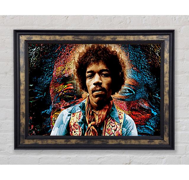 Jimi Hendrix Axis Bold as Love - Picture Frame Art Prints Bright Star Size: 84.1cm H x 142.2cm W on Productcaster.