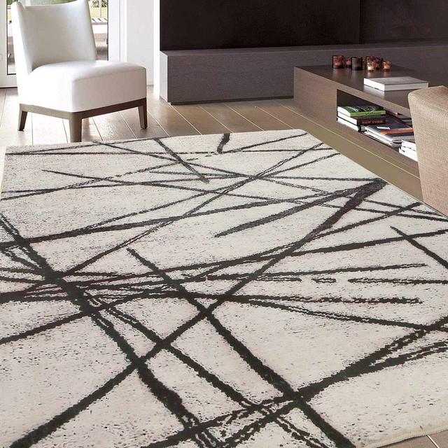 Aala Geometric 120Cm X 160Cm Beige Area Rug Gracie Oaks on Productcaster.