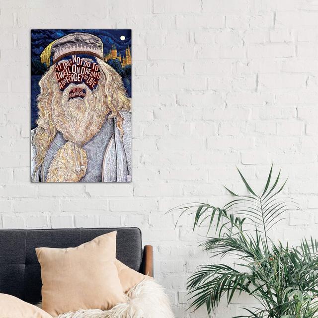 Dumbledore - Wrapped Canvas Print East Urban Home Size: 101.6cm H x 66.04cm W x 1.91cm D on Productcaster.