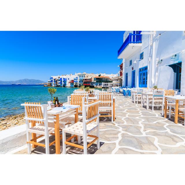 Mykonos Town, Mykonos Island, Greece by Pkazmierczak - Wrapped Canvas Photograph 17 Stories Size: 61cm H x 91cm W on Productcaster.