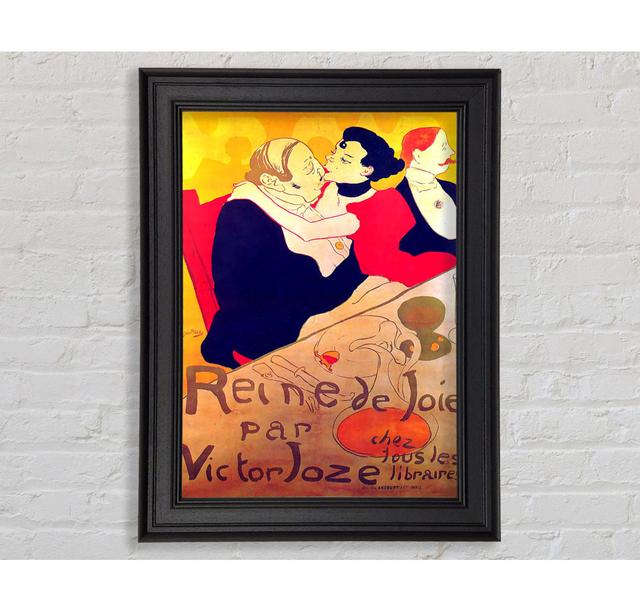 Toulouse Lautrec Rene De Joie 2 Framed Print Ophelia & Co. Size: 29.7cm H x 42cm W on Productcaster.