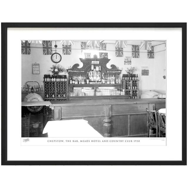 'Chepstow, the Bar, Meads Hotel and Country Club 1950' - Picture Frame Photograph Print on Paper The Francis Frith Collection Size: 28cm H x 36cm W x on Productcaster.