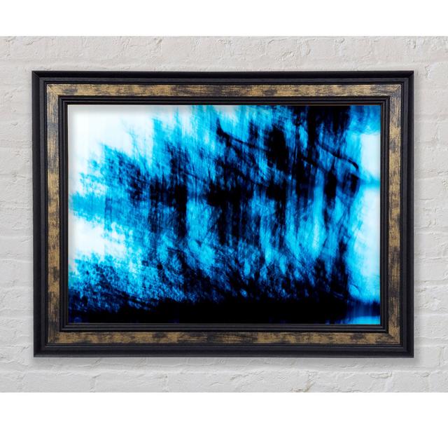 Earths Frequency Framed Print Wall Art Ivy Bronx Size: 29.7cm H x 42cm W x 8cm D, Format: Silver/Black Framed Paper on Productcaster.