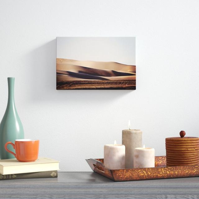 Sand Dunes II by Sylvia Coomes - Photographic Print on Canvas Blue Elephant Size: 20cm H x 30cm W on Productcaster.