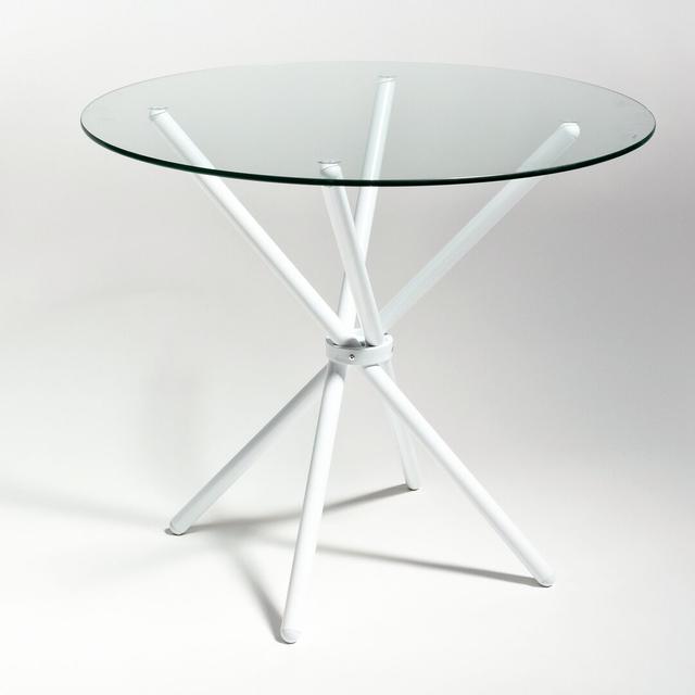 Metairie Dining Table Ebern Designs Table Base Colour: White on Productcaster.