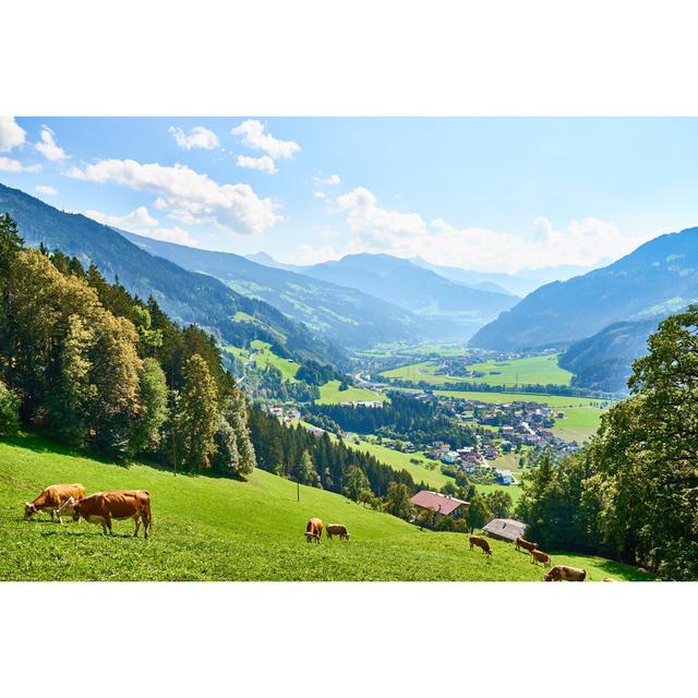 Vosges Mountains Landscape In Summer August Grove Size: 81cm H x 122cm W on Productcaster.