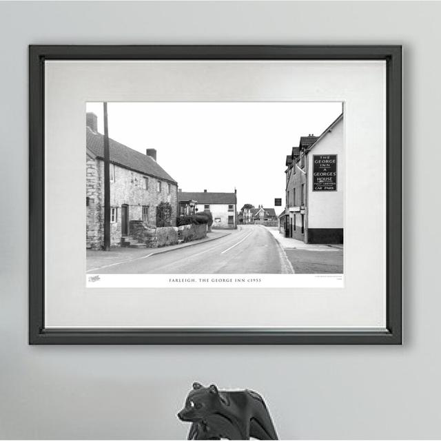 'Farleigh, the George Inn C1955' - Picture Frame Photograph Print on Paper The Francis Frith Collection Size: 28cm H X 36cm W x 2cm D on Productcaster.