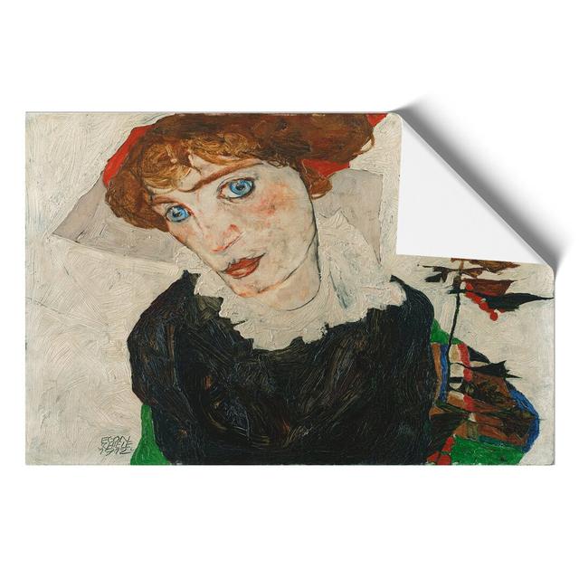 Portrait Of Wally Neuzil by Egon Schiele - No Frame Painting East Urban Home Size: 42cm H x 59cm W x 0.1cm D on Productcaster.