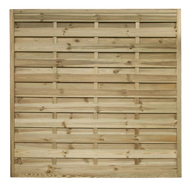 Grange Elite Esprit 1.5 m Square Fence Panel Shire GB Size: 180H x 180W x 4D cm on Productcaster.