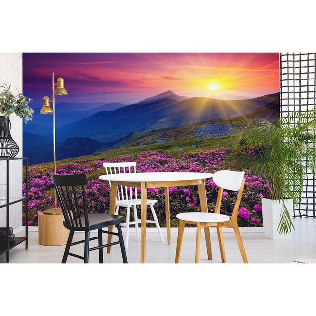 Blackshare Frosted Finish Paste the Wall Mural 17 Stories Size: 254cm H x 368cm W on Productcaster.