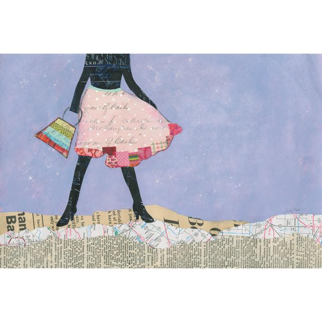 Flirty Skirts III by Courtney Prahl - Wrapped Canvas Graphic Art Marlow Home Co. Size: 51cm H x 76cm W x 3.8cm D on Productcaster.