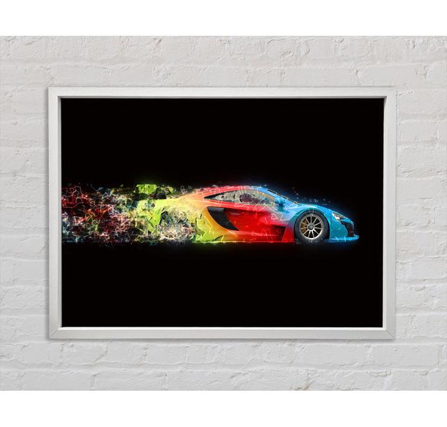 Breaking The Sound Barrier - Single Picture Frame Art Prints on Canvas Ebern Designs Size: 59.7cm H x 84.1cm W x 3.3cm D on Productcaster.