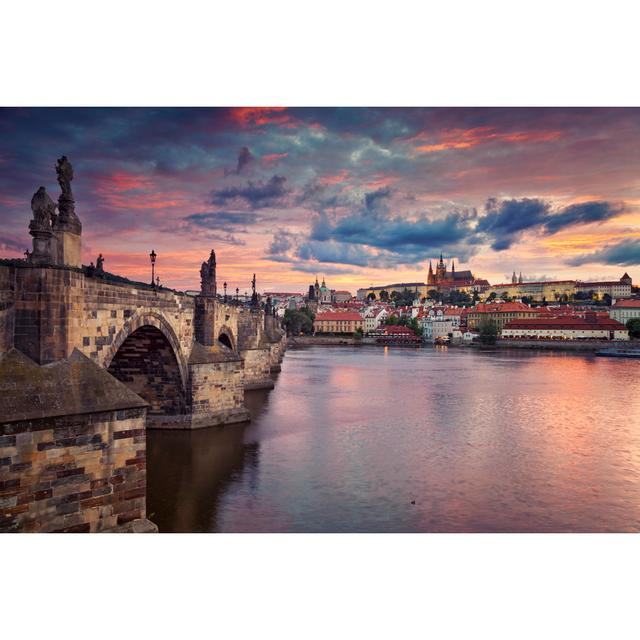 Francky Prague - Wrapped Canvas Print Latitude Run Size: 51cm H x 76cm W x 3.8cm D on Productcaster.