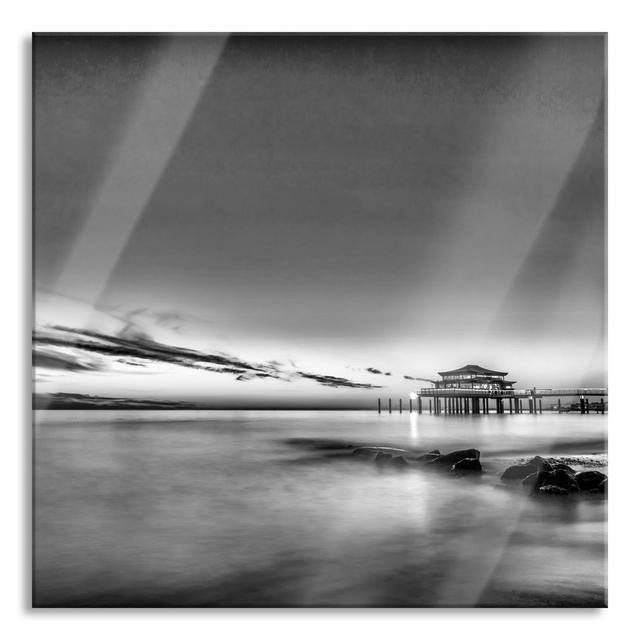 Timmendorfer Beach - Unframed Photograph on Glass Highland Dunes Size: 60cm H x 60cm W x 0.4cm D on Productcaster.