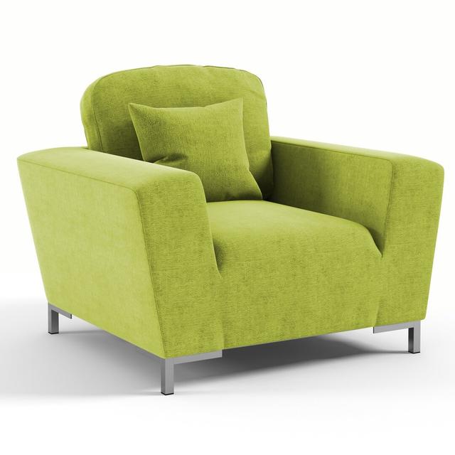 Nostrand Upholstered Armchair Brayden Studio Upholstery: Ibiza Green on Productcaster.