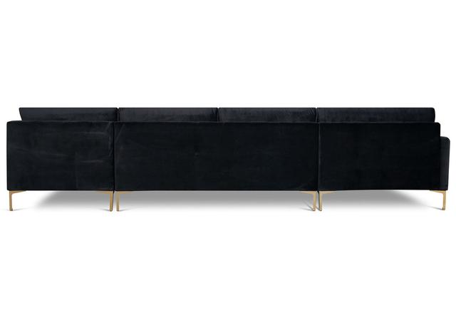 Ecksofa Spenser Canora Grey Brandsicher: Ja, Ausrichtung: Links ausgerichtet on Productcaster.