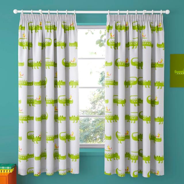 Cotton Room Darkening Pinch Pleat Curtain Panel (Set of 2) Cosatto on Productcaster.