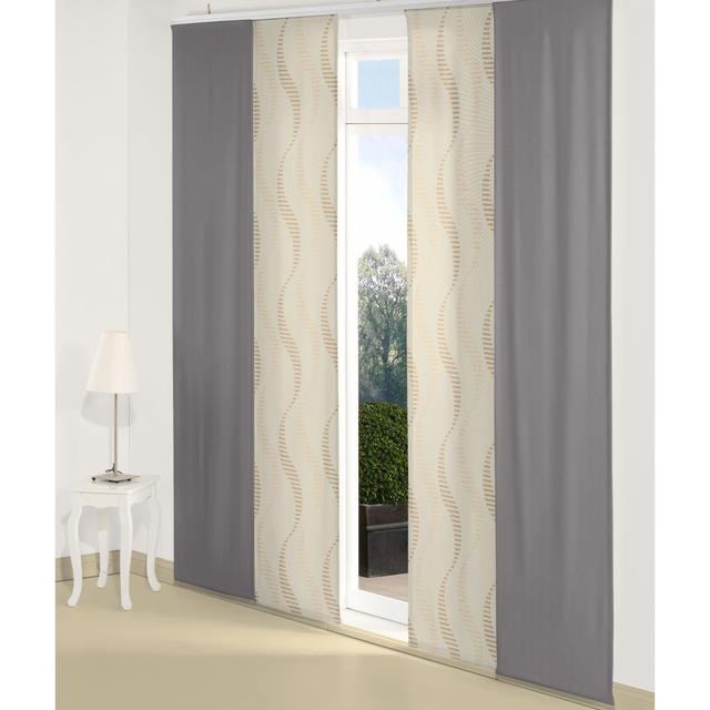 Paneel Maryruth Ebern Designs Vorhang-Farbe: Beige, Vorhanggröße: 175 cm H x 60 cm B on Productcaster.