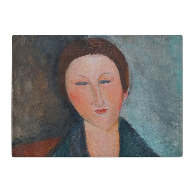 Mademoiselle Marthe by Amedeo Modigliani Chopping Board East Urban Home Size: 0.4cm H x 20cm W x 28.5cm L on Productcaster.