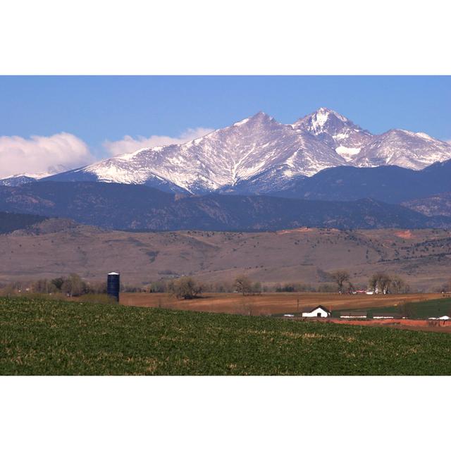 Long's Peak by Professorgb - Wrapped Canvas Photograph Alpen Home Size: 51cm H x 76cm W on Productcaster.