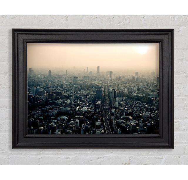 Tokyo Smog - Single Picture Frame Art Prints Ebern Designs Size: 21cm H x 29.7cm W on Productcaster.