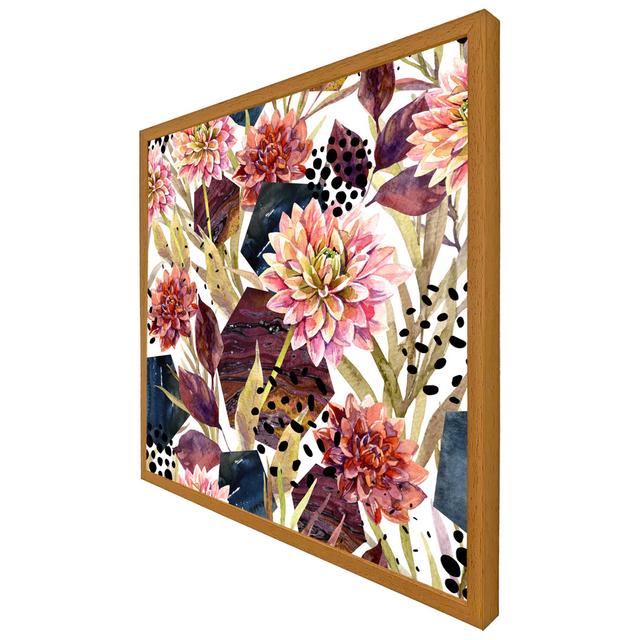 Single Picture Frame Print Brambly Cottage Frame Option: Oak, Size: 76cm H x 76cm W x 4cm D on Productcaster.