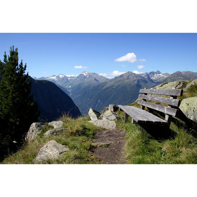 Oetztal Alps by Tokle - No Frame Print on Canvas Alpen Home Size: 51cm H x 76cm W on Productcaster.