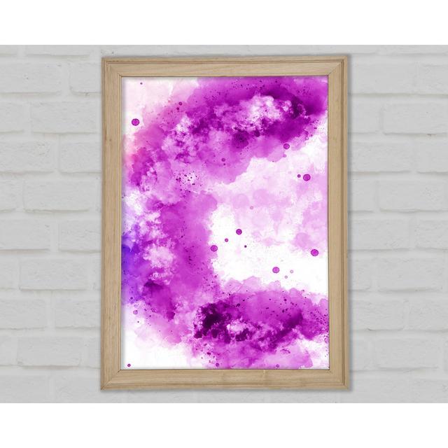 Purple Clouds - Print Bright Star Size: 59.7cm H x 42cm W x 1.5cm D on Productcaster.