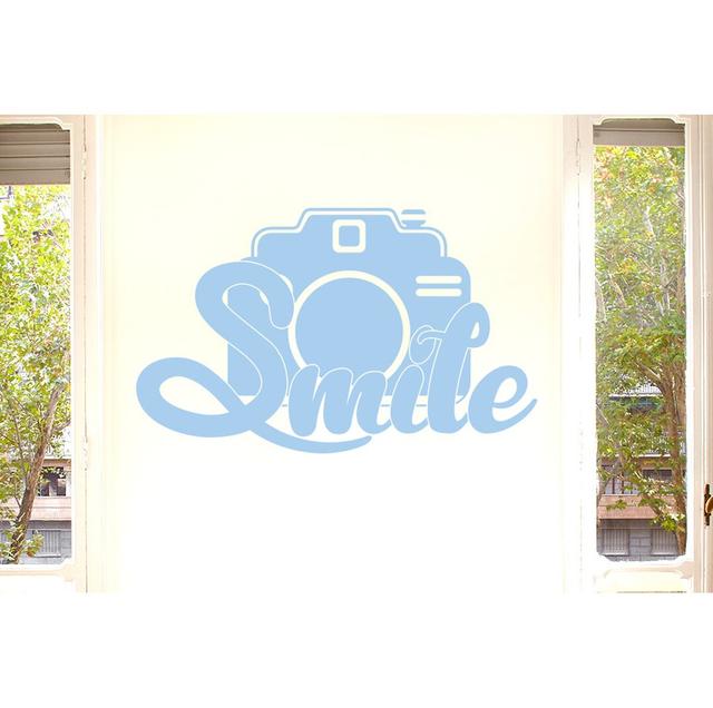 Wall Decal East Urban Home Size: Medium, Colour: Light Blue on Productcaster.