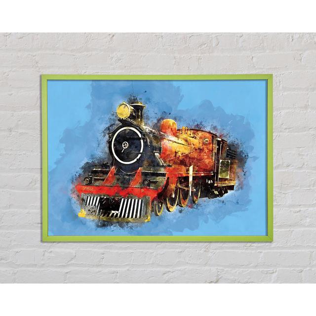 Train Blues - Single Picture Frame Art Prints Williston Forge Size: 42cm H x 59.7cm W x 2cm D on Productcaster.