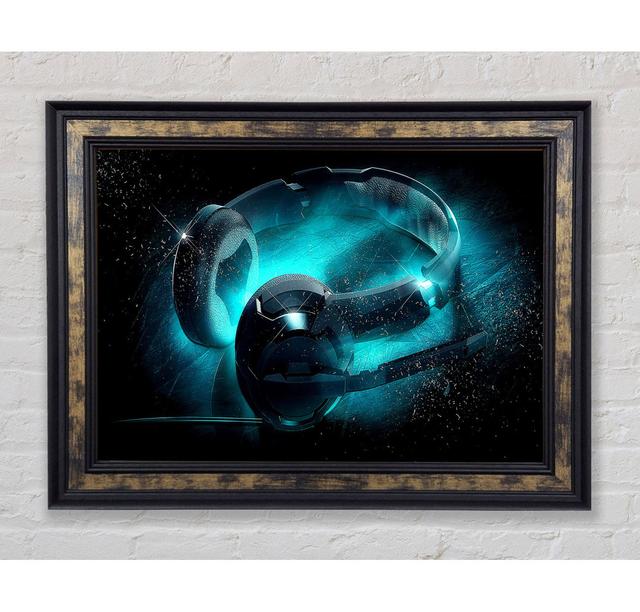 Music Is Getting Louder - Single Picture Frame Art Prints Bright Star Size: 29.7cm H x 42cm W x 8cm D on Productcaster.