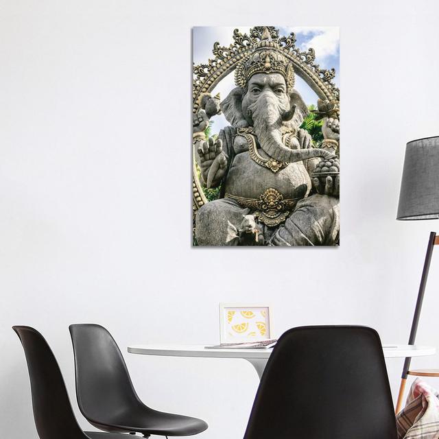 Sacred Elephant by Philippe Hugonnard - Gallery-Wrapped Canvas Giclée on Canvas Latitude Vive Format: No Frame, Size: 101.6cm H x 66.04cm W x 1.91cm D on Productcaster.