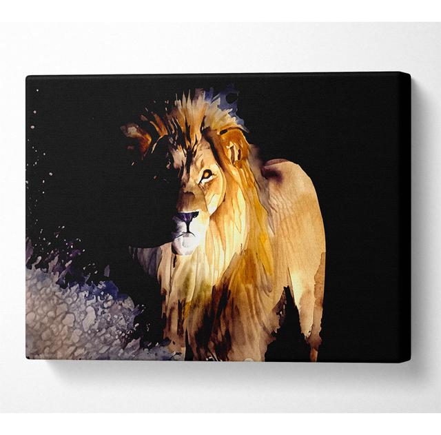 Lion Watch - Print Latitude Run Size: 35.6cm H x 50.8cm W x 10cm D on Productcaster.